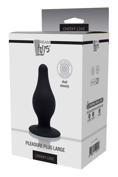 Cheeky Love Dual Density Pleasure Plug L Black zdjęcie 1