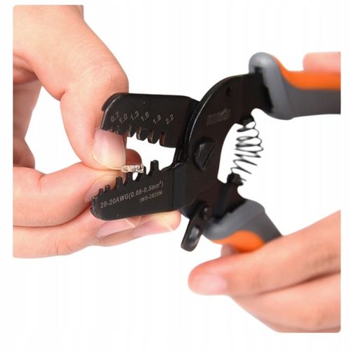 ZACISKARKA DO MINI KONEKTORÓW IWISS IWS-2820M DUPONT, JST, MOLEX na Arena.pl