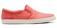 Clarks Trampki damskie - Glove Puppet wsuwane - rozmiar 41 - koralowy nubuk