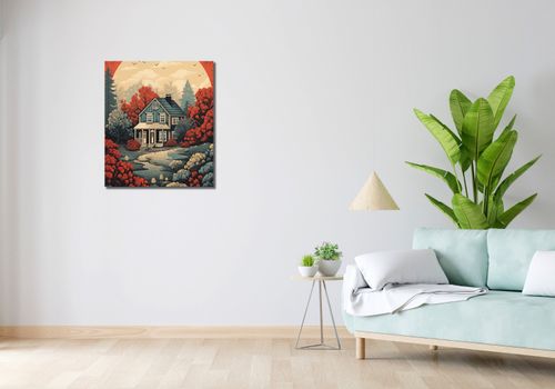 Obraz 60x70cm Idylla Rustykalna na Arena.pl