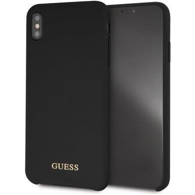 Etui Guess Silicone do iPhone Xs Max (czarne) na Arena.pl