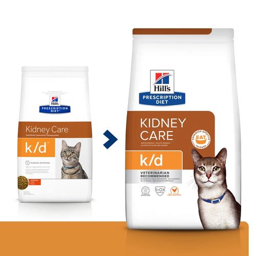 Hill's PD Prescription Diet Feline k/d 3kg na Arena.pl