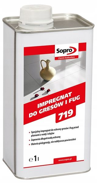 Impregnat do gresu i fug Sopro FFP 719 1 litr zdjęcie 1
