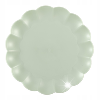 Talerz obiadowy Iris 25,5cm zielony jasny