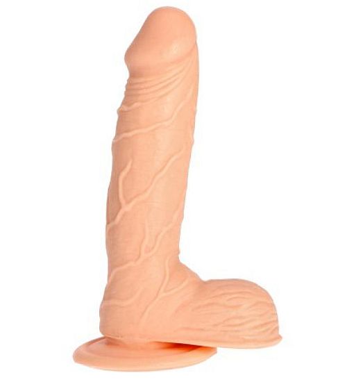 Cielisty penis z przyssawką zdjęcie 2