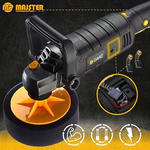 POLERKA Samochodowa Szlifierka 2600W z REGULACJĄ Obrotów + 4x GĄBKA MP0442 na Arena.pl