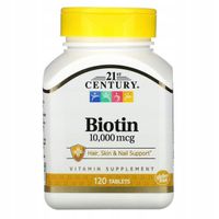 21st Century Biotin MAX biotyna 120 tabletek