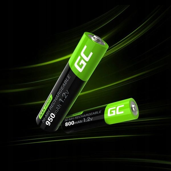 ŁADOWARKA BATERII AA AAA + 4x AKUMULATORKI R6 AA + 6x GC AAA R3 950mAh zdjęcie 7