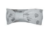 BROEL Brugia opaska dla dziewczynki serduszka jasny szary 48-50