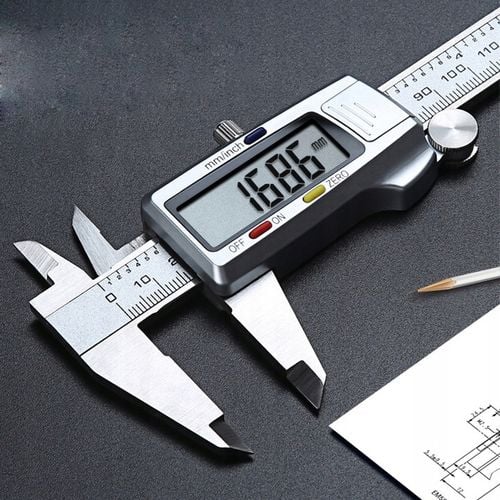 Suwmiarka elektroniczna ZE STALI NIERDZEWNEJ cyfrowa DOKŁADNA 0-150mm na Arena.pl
