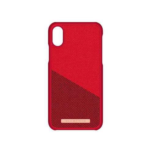 Materiałowe etui do iPhone Xs / X (Red) #0 na Arena.pl