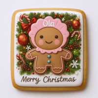 CIASTKO LUKROWANE MAMIK FAMILY EWA ROZ.XL KWADR RĘCZNIE ROBIONE