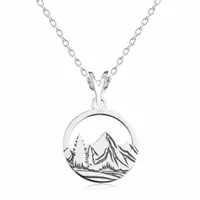 Łańcuszek srebrny naszyjnik 925 Góry Tatry