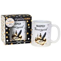kubek ceram najlepszy nauczyciel 3309-n3