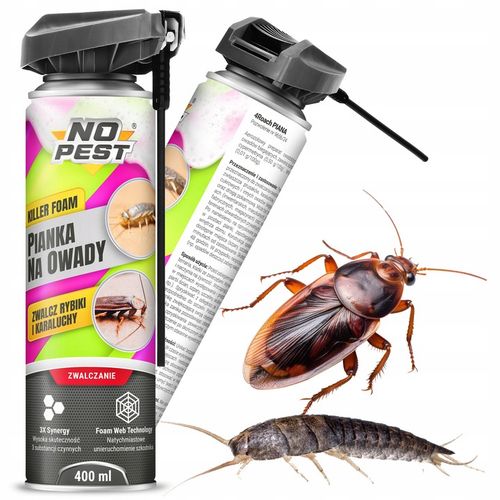 ŚRODEK PREPARAT NA MRÓWKI RYBIKI KARALUCHY PLUSKWY PIANKA NA OWADY NO na Arena.pl