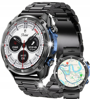 ZEGAREK SMARTWATCH LATARKA GPS AMOLED DYKTAFON 4GB VIDEO ZDJĘCIA BAROMETR