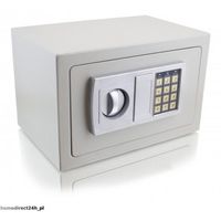 SEJF MEBLOWY ELEKTRONICZNY JASNY SZARY PODWOJNA BLOKADA