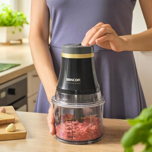 ROZDRABNIACZ SIEKACZ DO WARZYW ŻYWNOŚCI ELEKTRYCZNY SENCOR 500 ML 400 na Arena.pl
