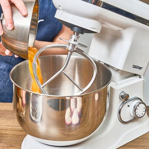 Robot kuchenny planetarny Zelmer ZKR1350 1200W Biały Misa 5L na Arena.pl
