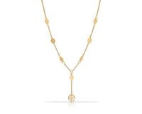 naszyjnik, krawatka z drzewkiem i blaszkami (c21/ten/17au)