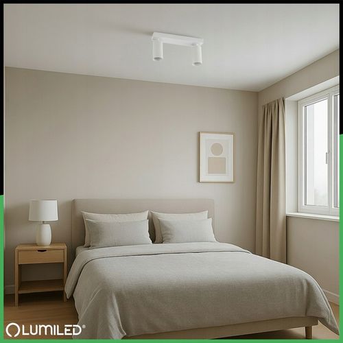 Lampa Sufitowa HALOGENOWA 2X GU10 Reflektor OPRAWA LED SPOT Kinkiet na Arena.pl