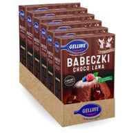 Gellwe Mieszaka do babeczek choco lava 225 g x 6 sztuk