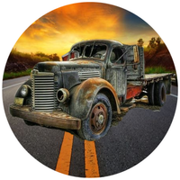 Opłatek na tort Urodziny Tir Scania Volvo Mercedes DAF Ciągnik Siodłowy