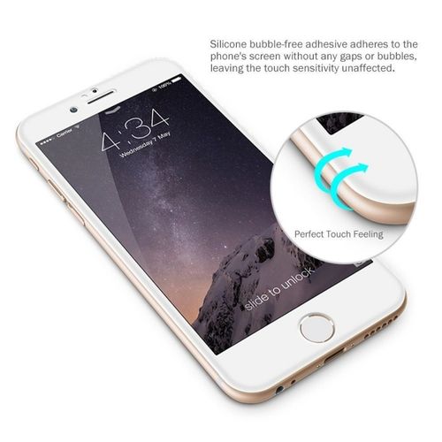 Hartowane Szkło 5D Iphone 6 Białe na Arena.pl