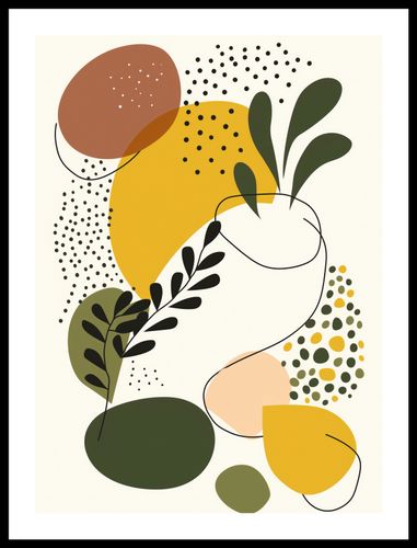 Plakat 40x55cm Botaniczne Impresje na Arena.pl