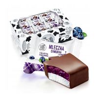AIM MLECZNA CHMURKA Z GALARETKĄ BORÓWKOWĄ 1KG