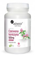 Aliness CZERWONA KONICZYNA 500 mg Ekstrakt Red clover MENOPAUZA Serce KOŚCI