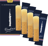 Stroik saksofon sopranowy sopran 1,5 Vandoren Classic Blue SR2015 4 szt.