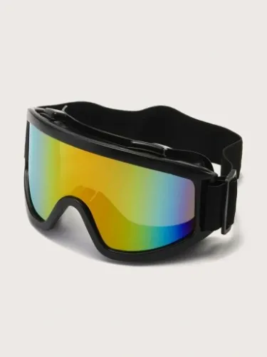 2xGOGLE OKULARY narciarskie na NARTY SNOWBOARD MULTIKOLOR OKULARY ZIMA na Arena.pl