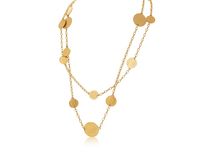 długi naszyjnik z monetami (c11279au)