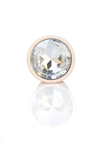 plug jewellery pearl gold plug  clear s na Arena.pl