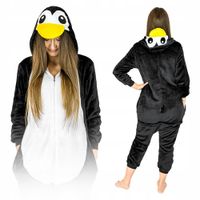 ZOLTA kombinezon/ onesie PIŻAMA KIGURUMI KOMBINEZON ONESIE czarny rozmiar S