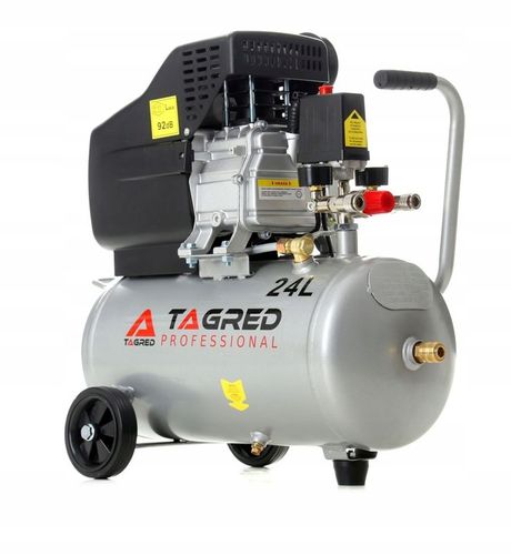 SPRĘŻARKA POWIETRZA KOMPRESOR OLEJOWY 3,4KM 24L OLEJ GRATIS na Arena.pl
