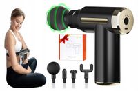 Pistolet Do Masażu Massage Gun Masażer Do Pleców Stóp I Ciała 6 Biegów