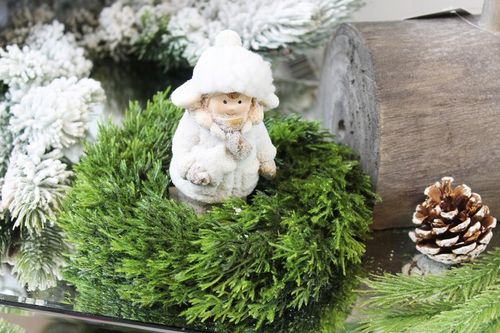 Wianek świąteczny wieniec stroik na stół drzwi Ø30 DEcodomi na Arena.pl