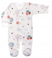 Pajac rozpinany 100% bawełna 68 balonik