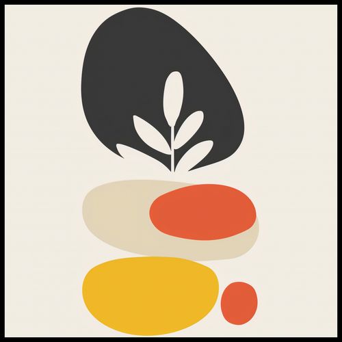 Plakat 70x70cm Botaniczna Spójność na Arena.pl