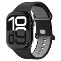 pasek spigen nano pop na apple watch 44 / 45 / 46 / 49 mm - czarno-szary