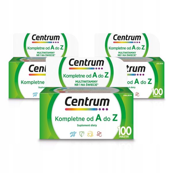 Multiwitamina Centrum od A do Z minerały witaminy Suplement diety 100 tab zdjęcie 1