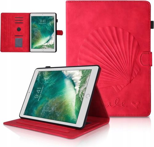 Etui pokrowiec do Apple iPad 9.7" 5 ,6 generacja kolor czerwony na Arena.pl
