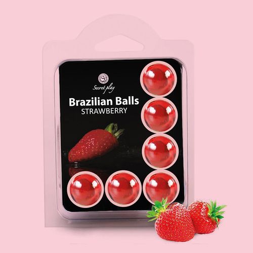 set 6 brazilian balls strawberry na Arena.pl