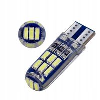 ŻARÓWKA LED W5W T10 POSTOJÓWKA 8000K BLUE WHITE