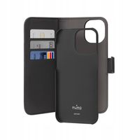 Puro Eco-leather detachable wallet case with horizontal flip+3compartments+