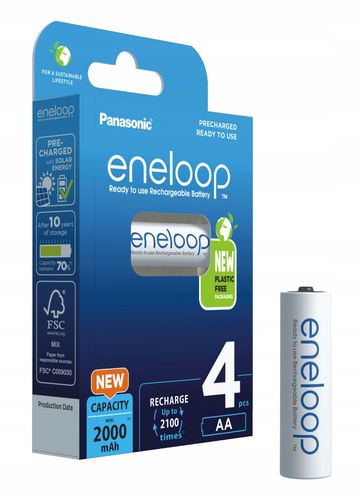 AKUMULATOR ENELOOP AA 2000 mAh 4 SZT. ! na Arena.pl
