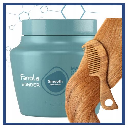 Fanola Maska do Włosów Wygładzająca Nawilżająca Wonder Smooth 500 ml na Arena.pl