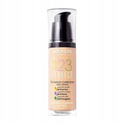 BOURJOIS 123 Perfect Podkład kryjący do twarzy 30 ml - 52 Vanilla zdjęcie 1